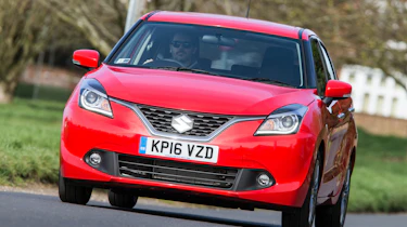 Suzuki Baleno SVHS mild hybrid - frontt racking 2