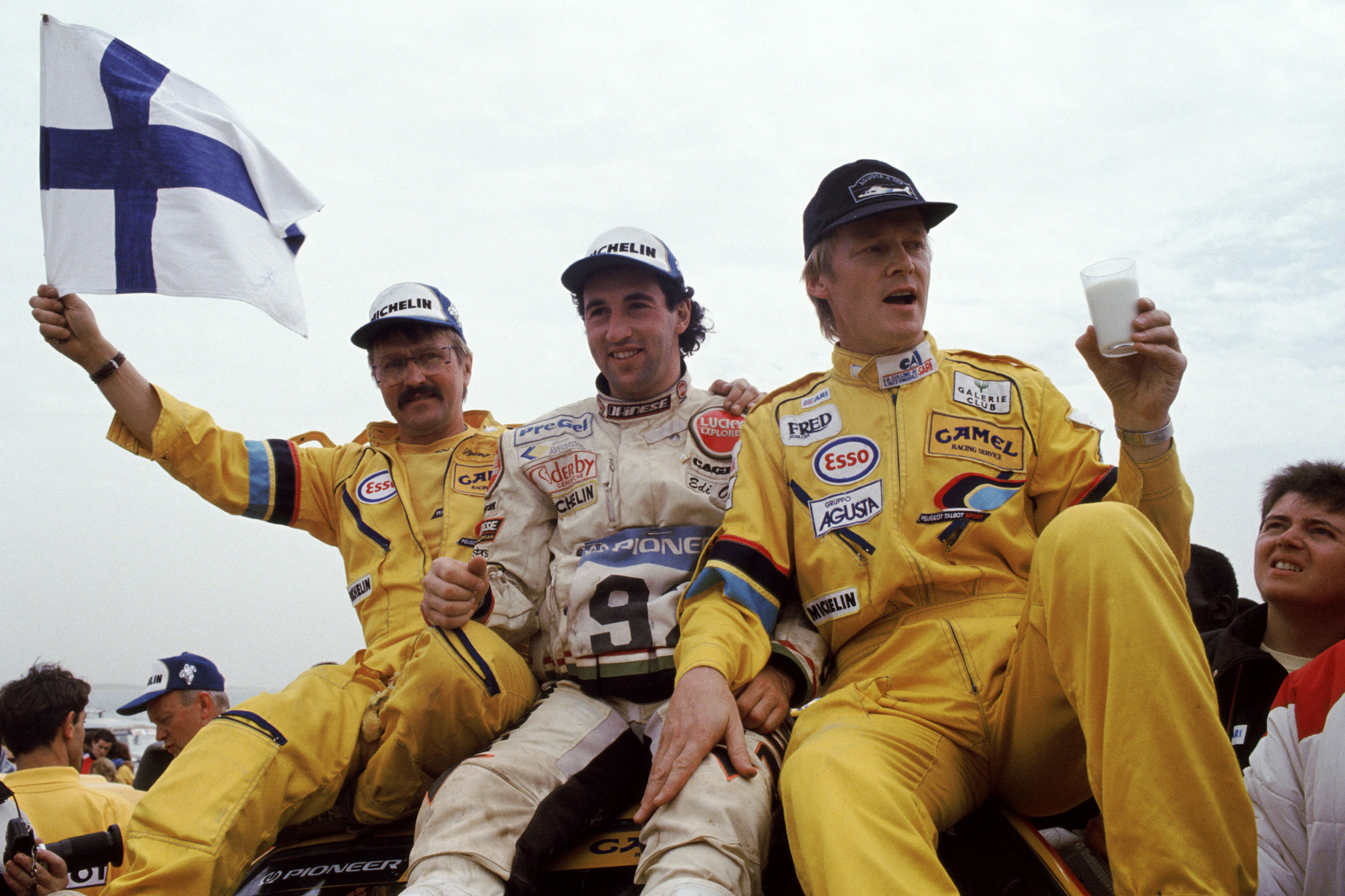 Peugeot Sport - Ari Vatanen interview celebration