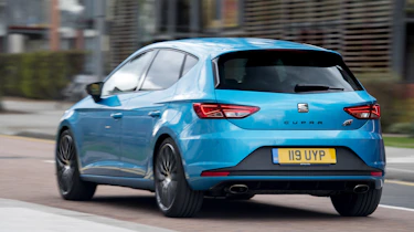 SEAT Leon Cupra 290 2016 UK - rear tracking