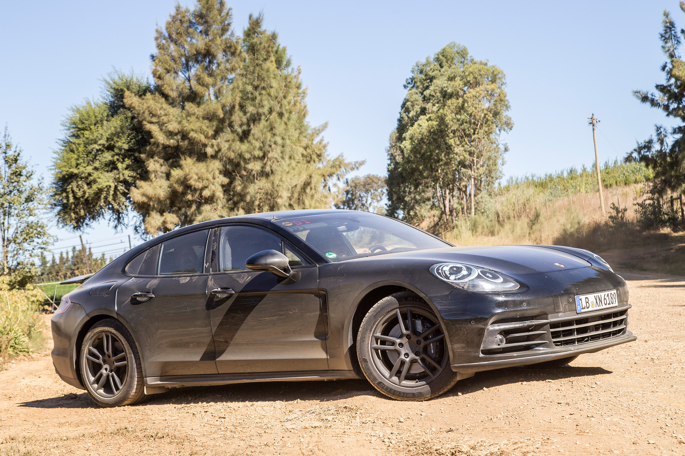 Porsche Panamera ride - static