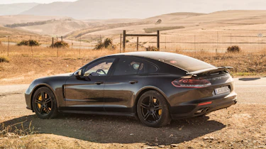 Porsche Panamera ride - side