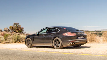 Porsche Panamera ride - side driving