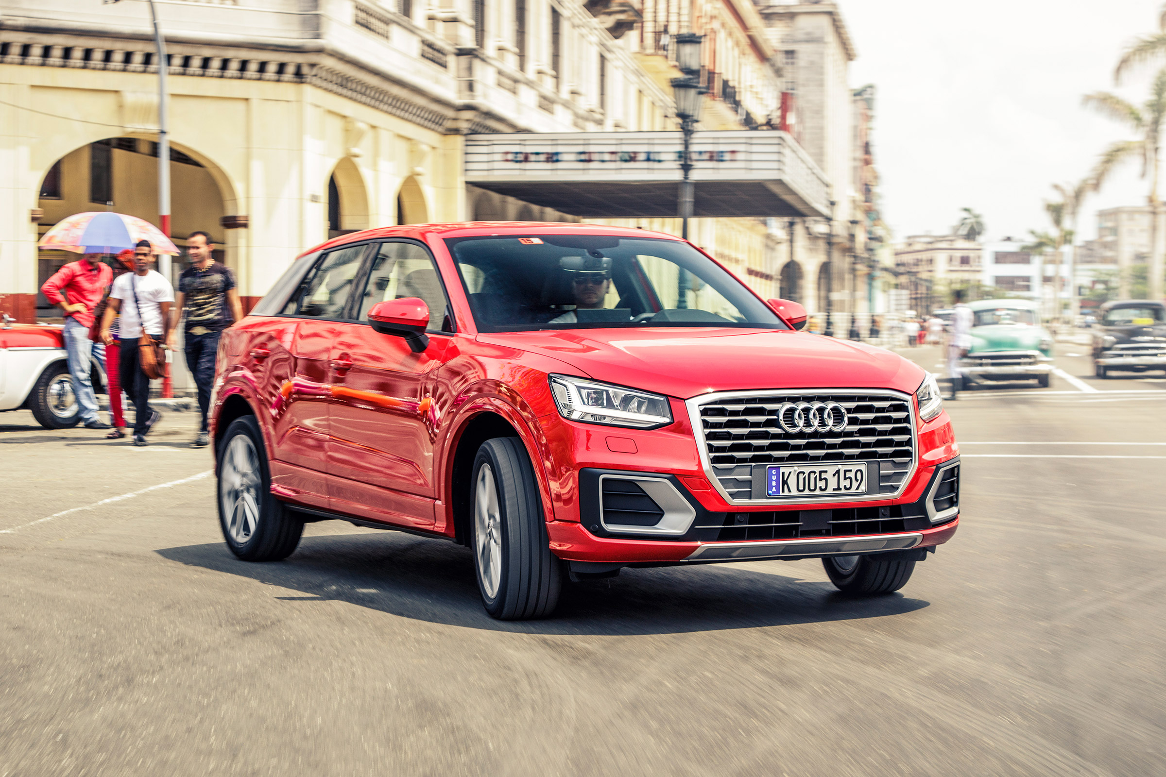 Audi Q2 - front cornering