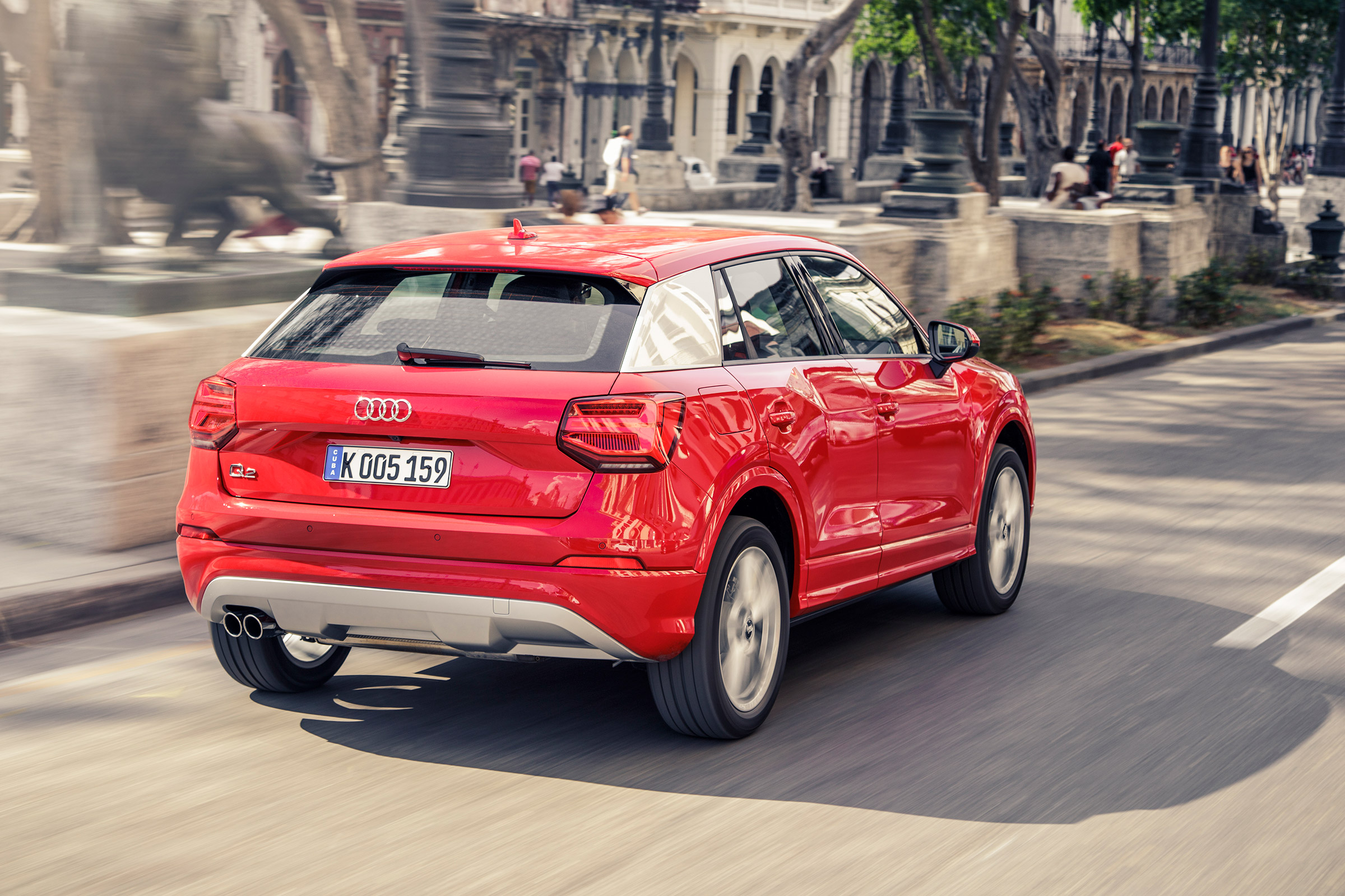 Audi Q2 - rear action