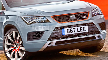 SEAT Ateca Cupra - exclusive pictures front detail