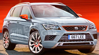 SEAT Ateca Cupra - exclusive pictures front
