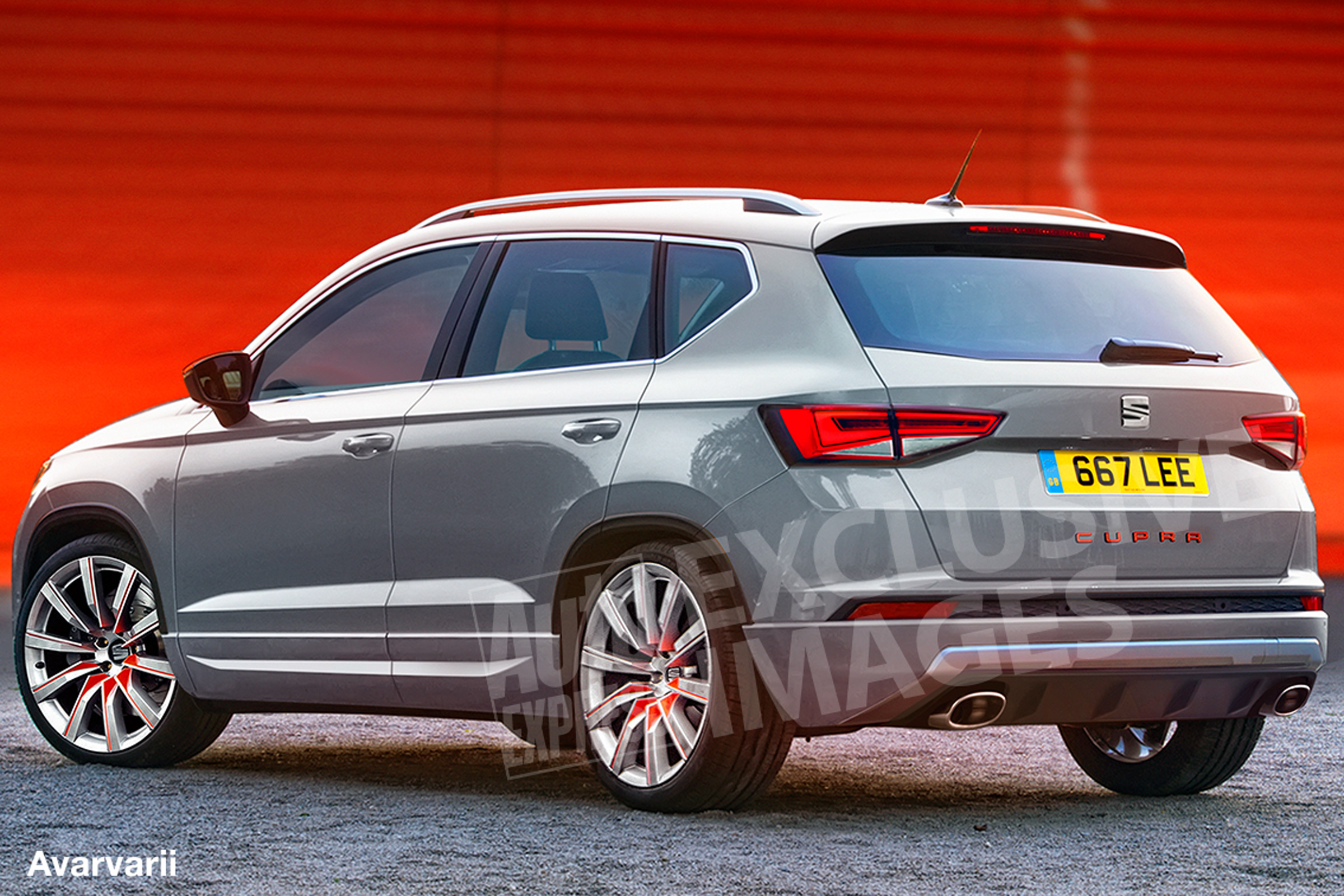 SEAT Ateca Cupra - exclusive pictures rear