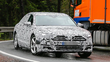 New Audi A8 spies front side