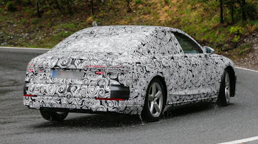 New Audi A8 spies rear side