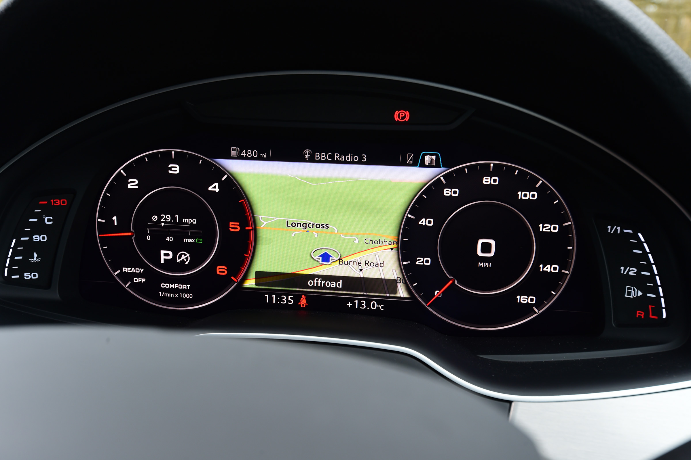 Audi Q7 2016 - virtual cockpit