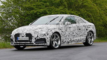 New Audi RS5 spied - front/side 2A