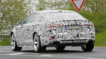 New Audi RS5 spied - rear