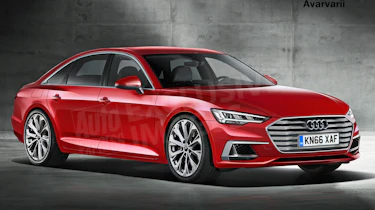 Audi A6 exclusive image (watermarked) - front