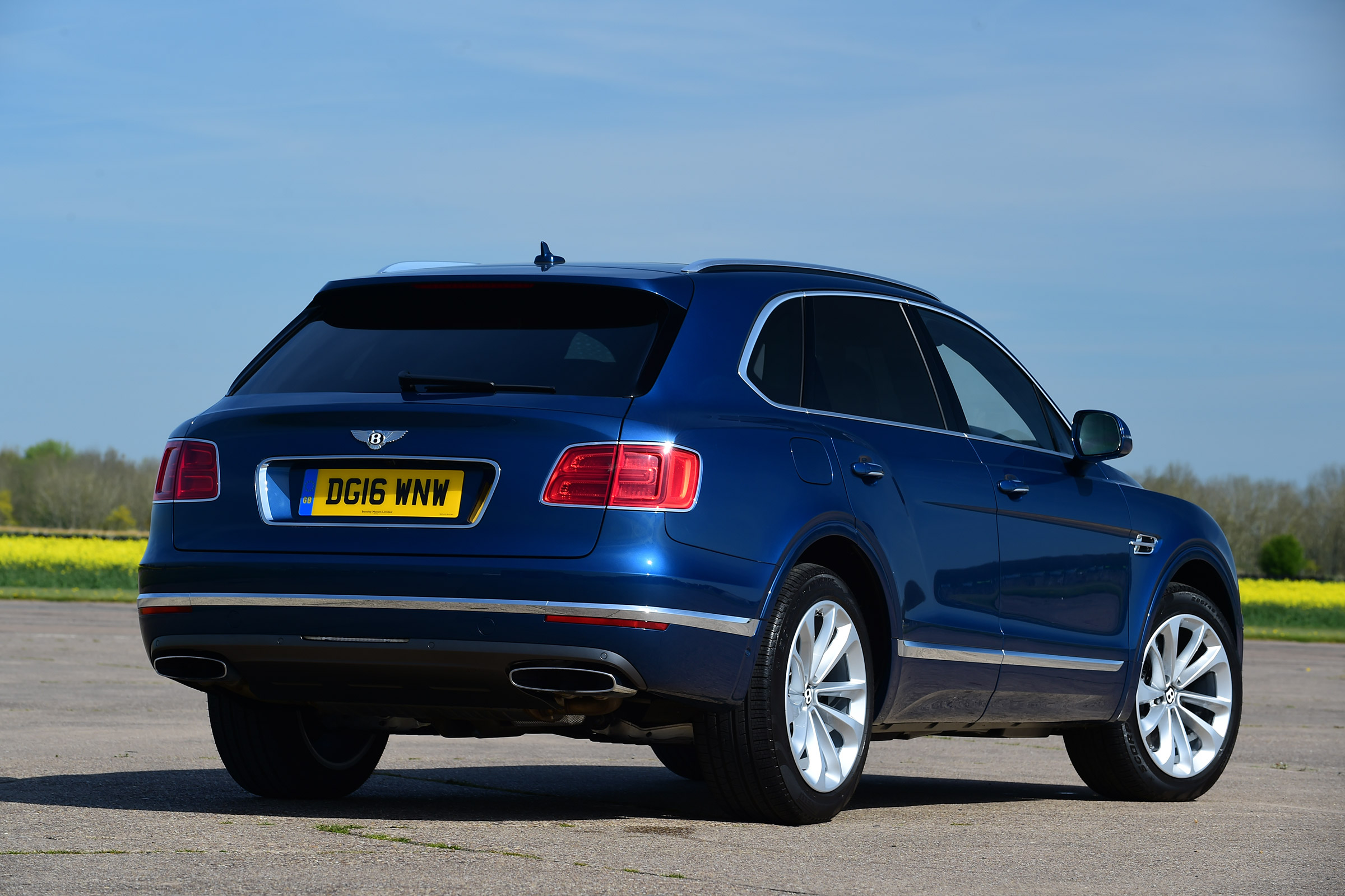 Bentley Bentayga - rear static