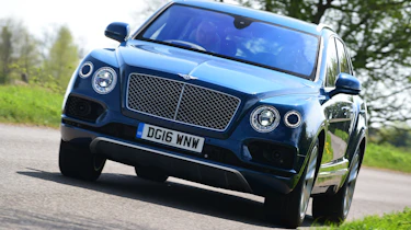 Bentley Bentayga - front driving