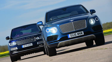 Bentley Bentayga vs Range Rover - full front
