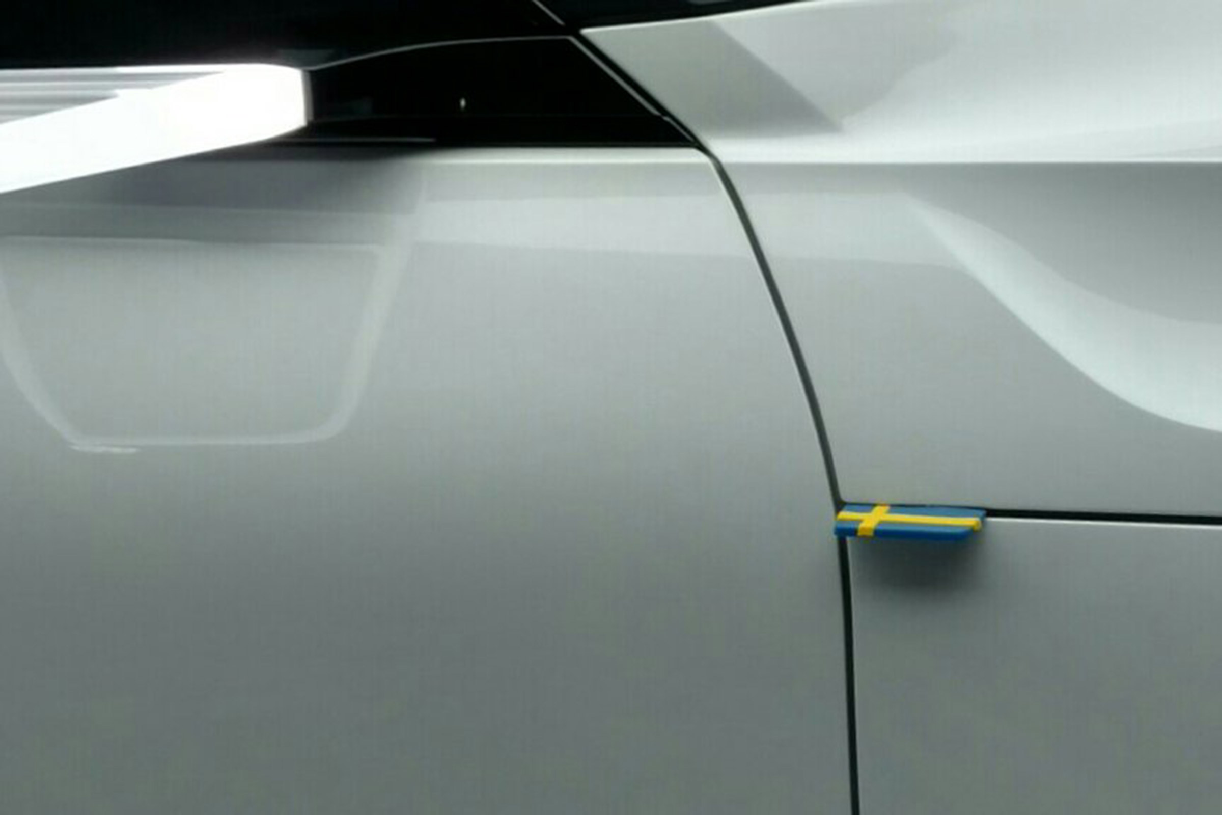 Volvo concepts - Swedish flag detail