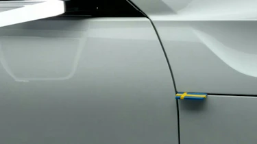 Volvo concepts - Swedish flag detail