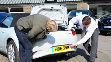 Long-term test review Mazda MX-5 - Lesley boot