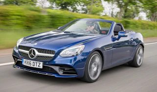 Mercedes SLC 300 2016 - front tracking