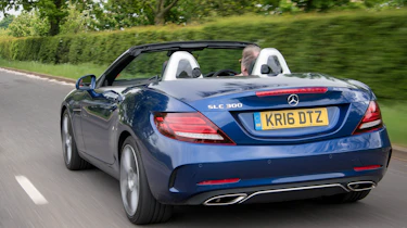 Mercedes SLC 300 2016 - rear tracking
