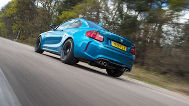 BMW M2 group - rear three quarter