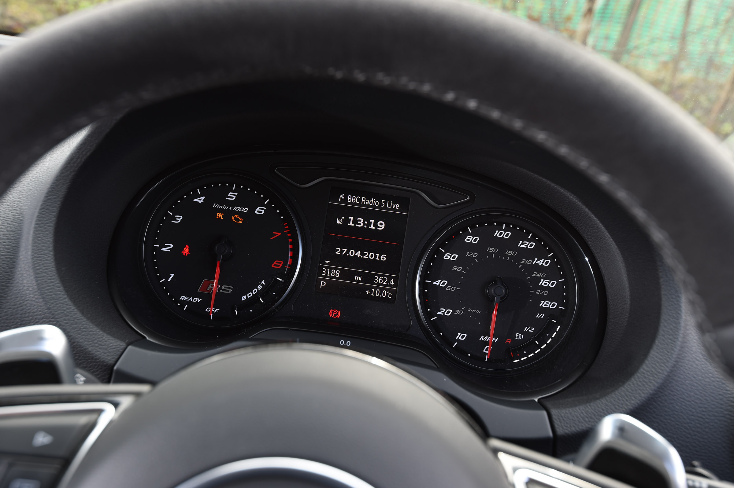 Audi RS3 group - dials