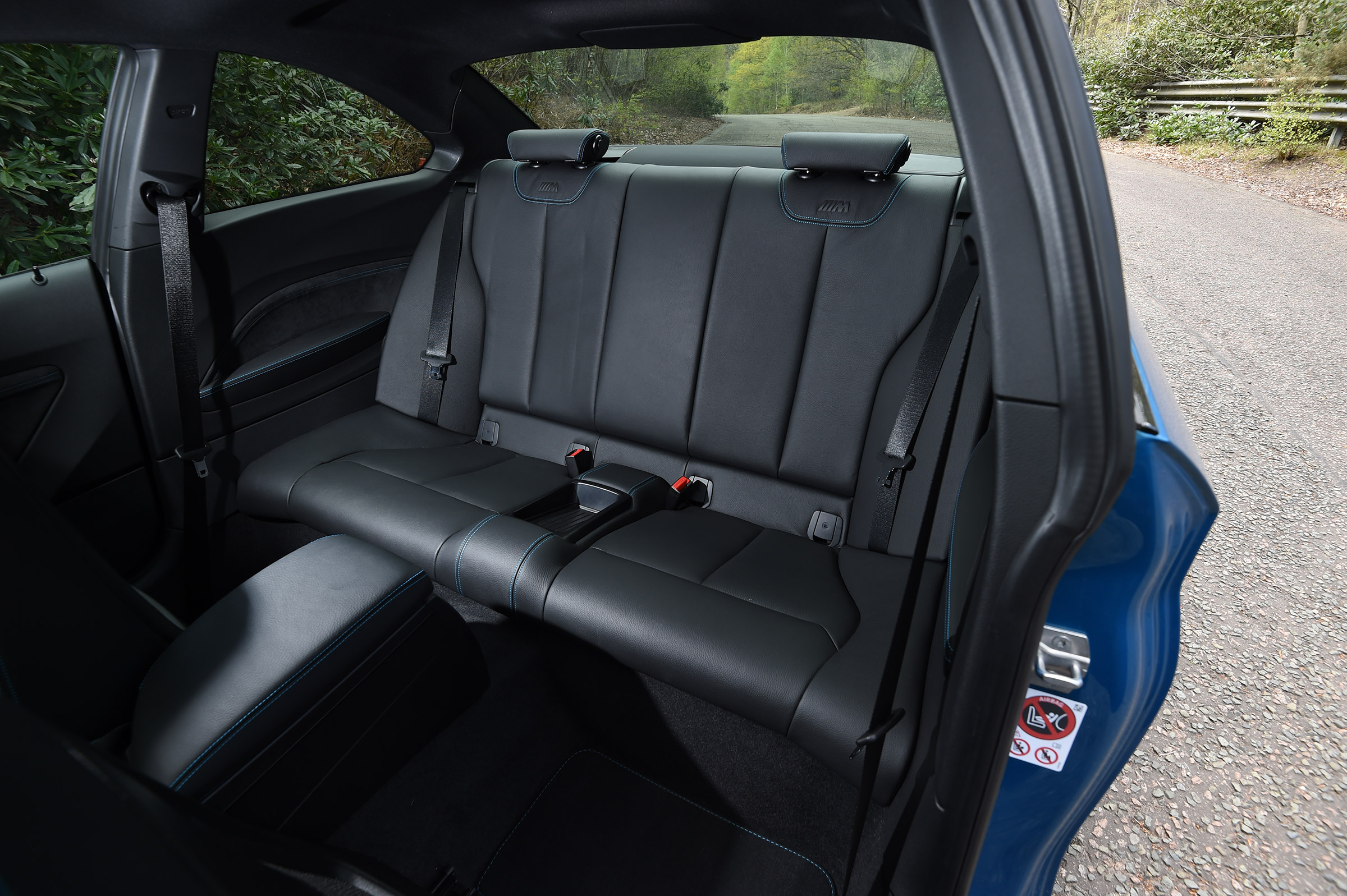 BMW M2 group - rear seats
