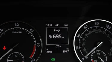 Skoda Superb long-term test - range