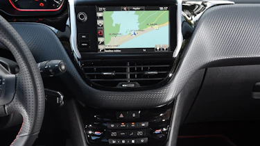 Peugeot 2008 - centre console