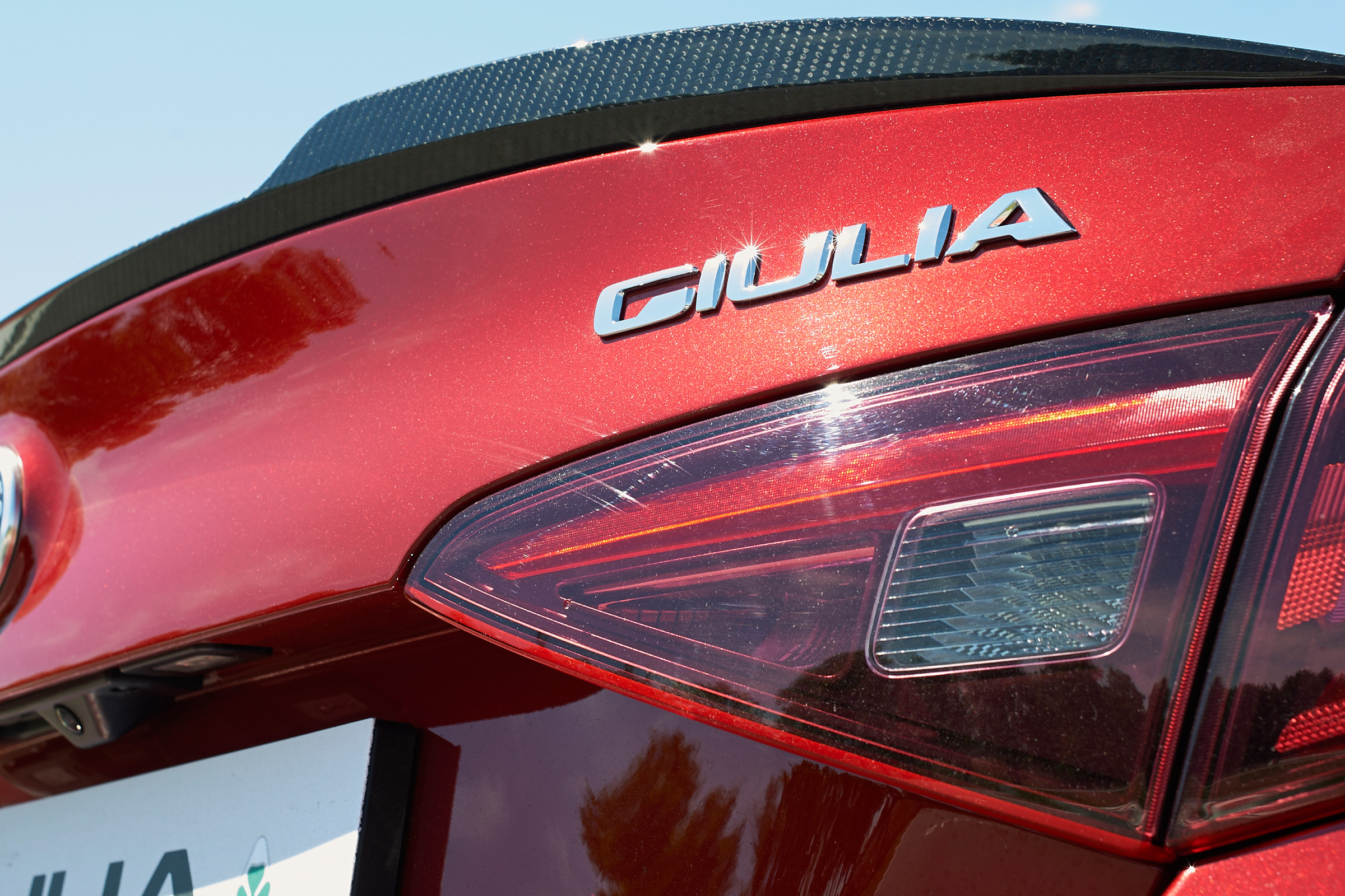 Alfa Romeo Giulia Quadrifoglio Verde QV 2016 - rear detail