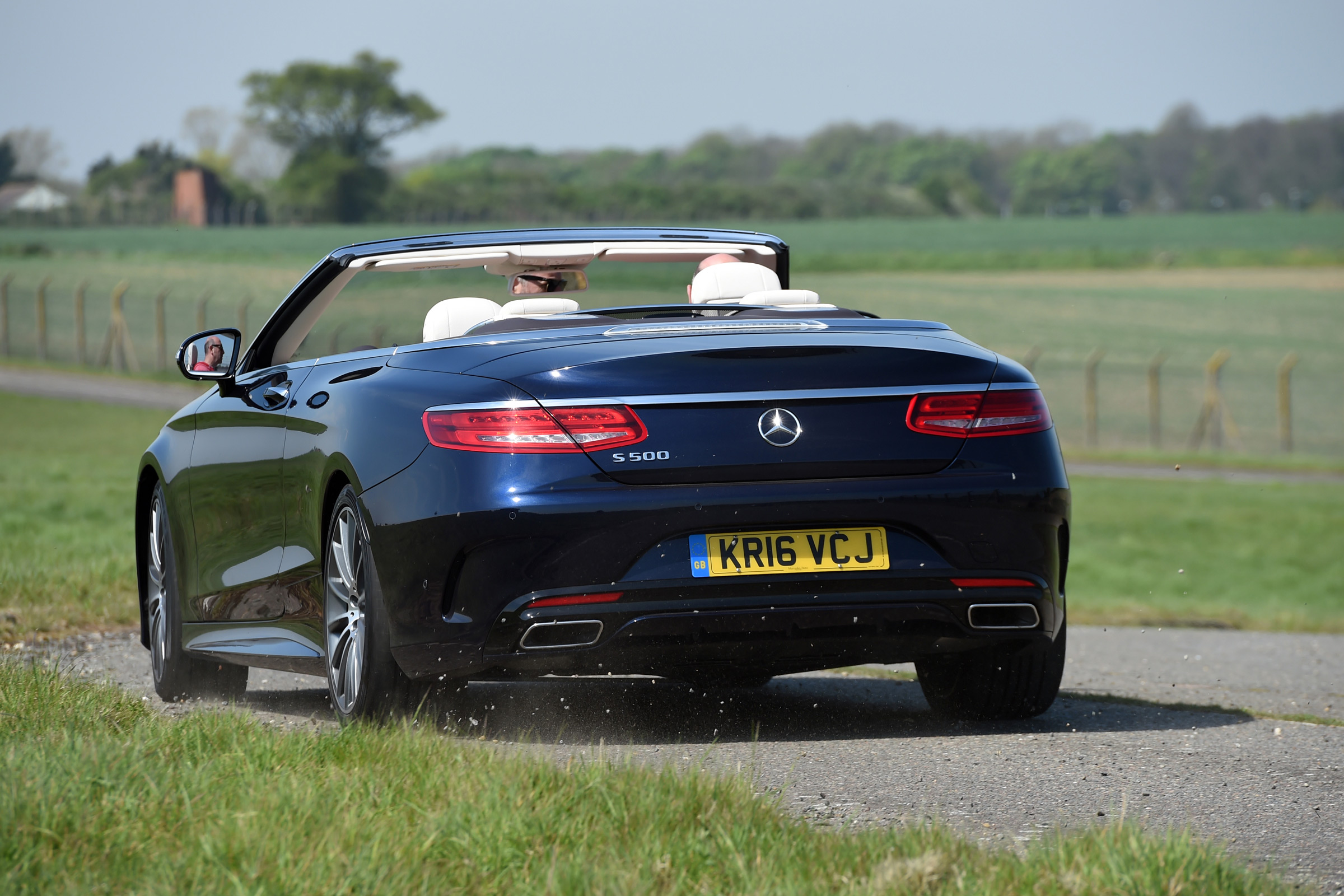 Mercedes S 500 Cabriolet 2016 - rear cornering