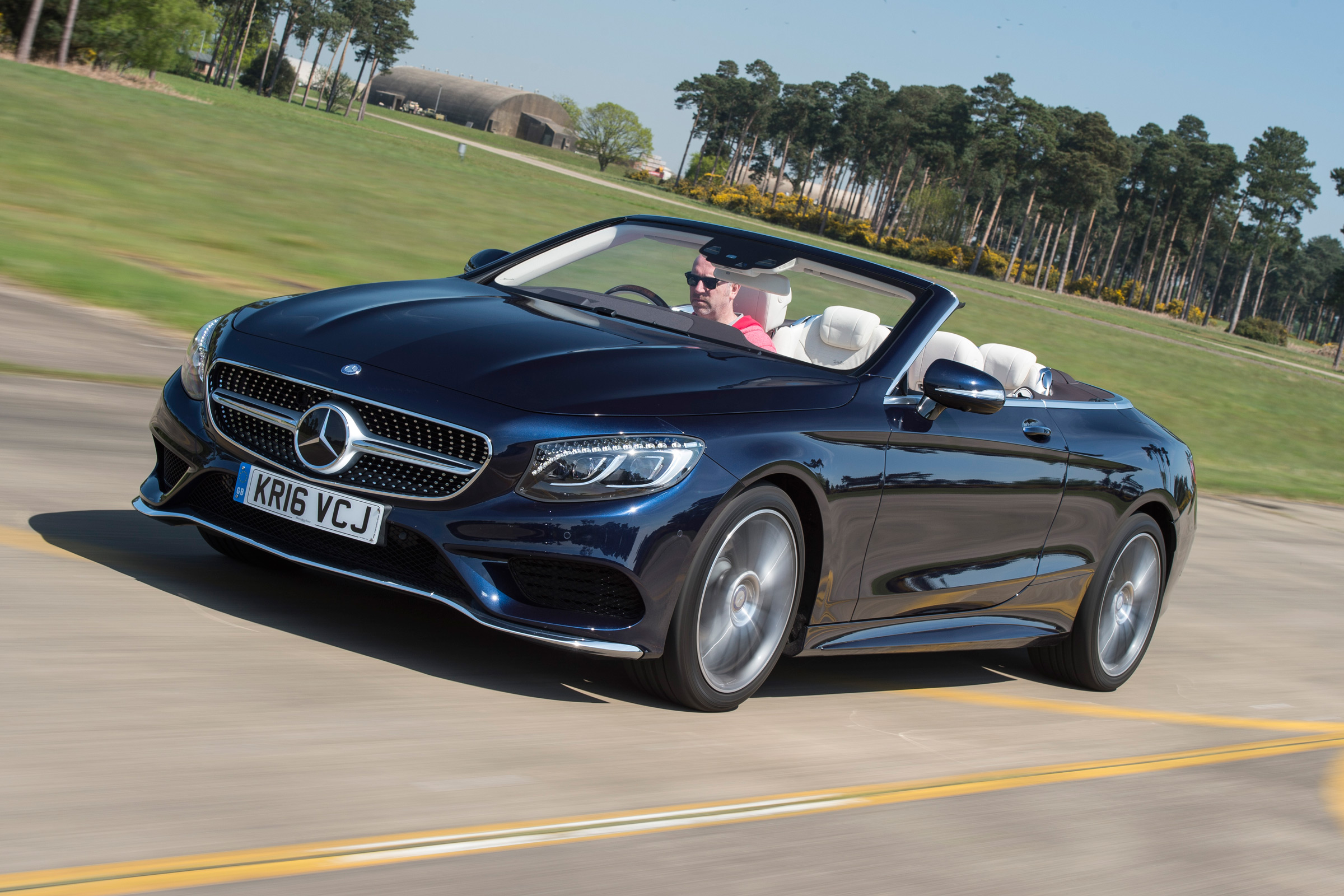 Mercedes S 500 Cabriolet 2016 - front tracking