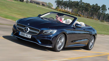 Mercedes S 500 Cabriolet 2016 - front tracking