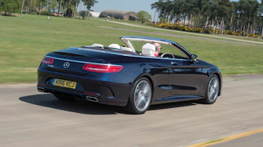 Mercedes S 500 Cabriolet 2016 - rear tracking