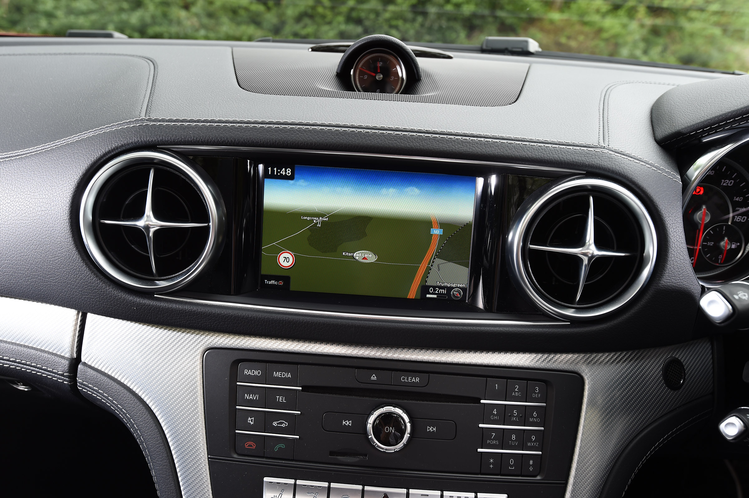 Mercedes SL 500 - sat-nav