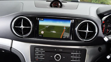 Mercedes SL 500 - sat-nav