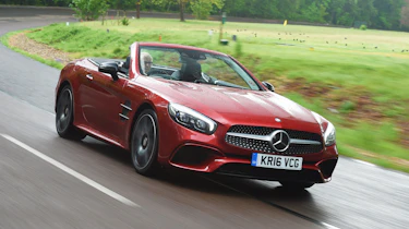 Mercedes SL 500 - front action