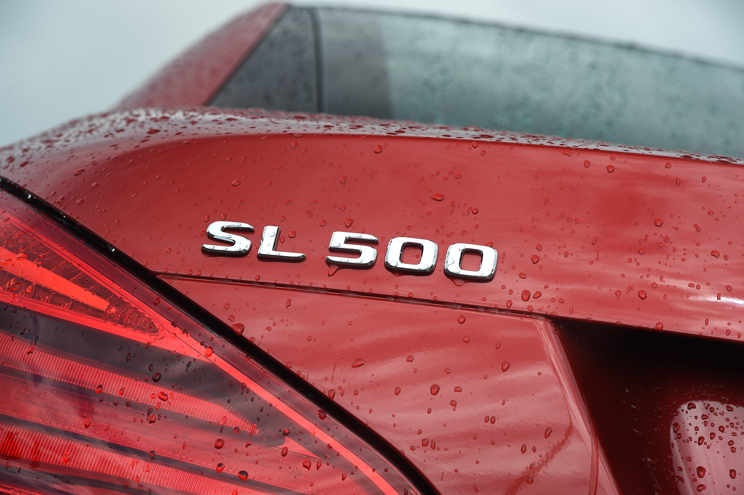 Mercedes SL 500 - badge
