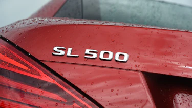 Mercedes SL 500 - badge