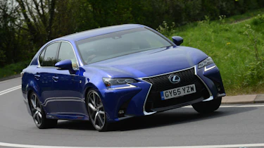 Lexus GS 450h F Sport - front cornering