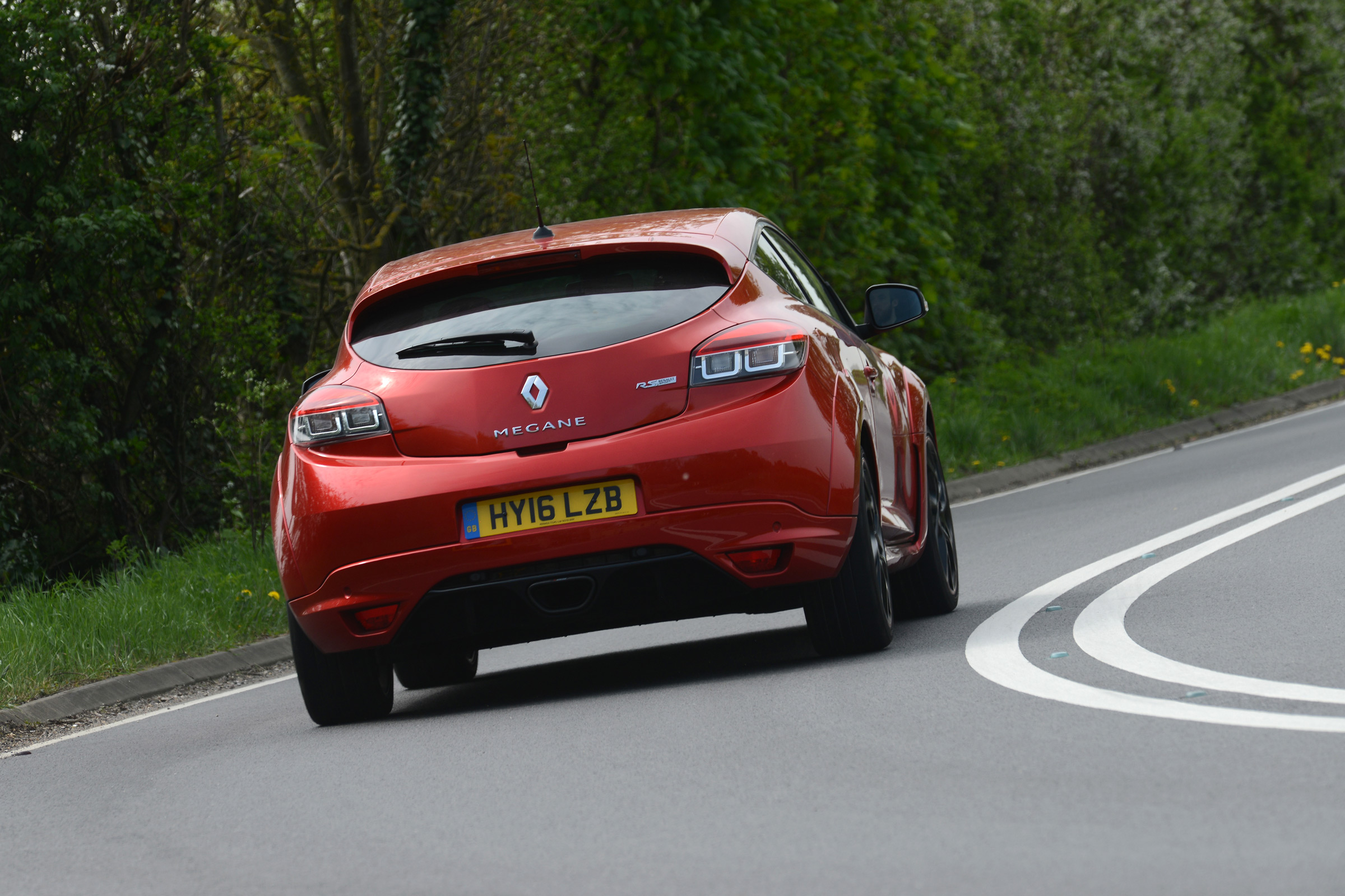 Renault Megane RS 275 Cup-S 2016 rear cornering