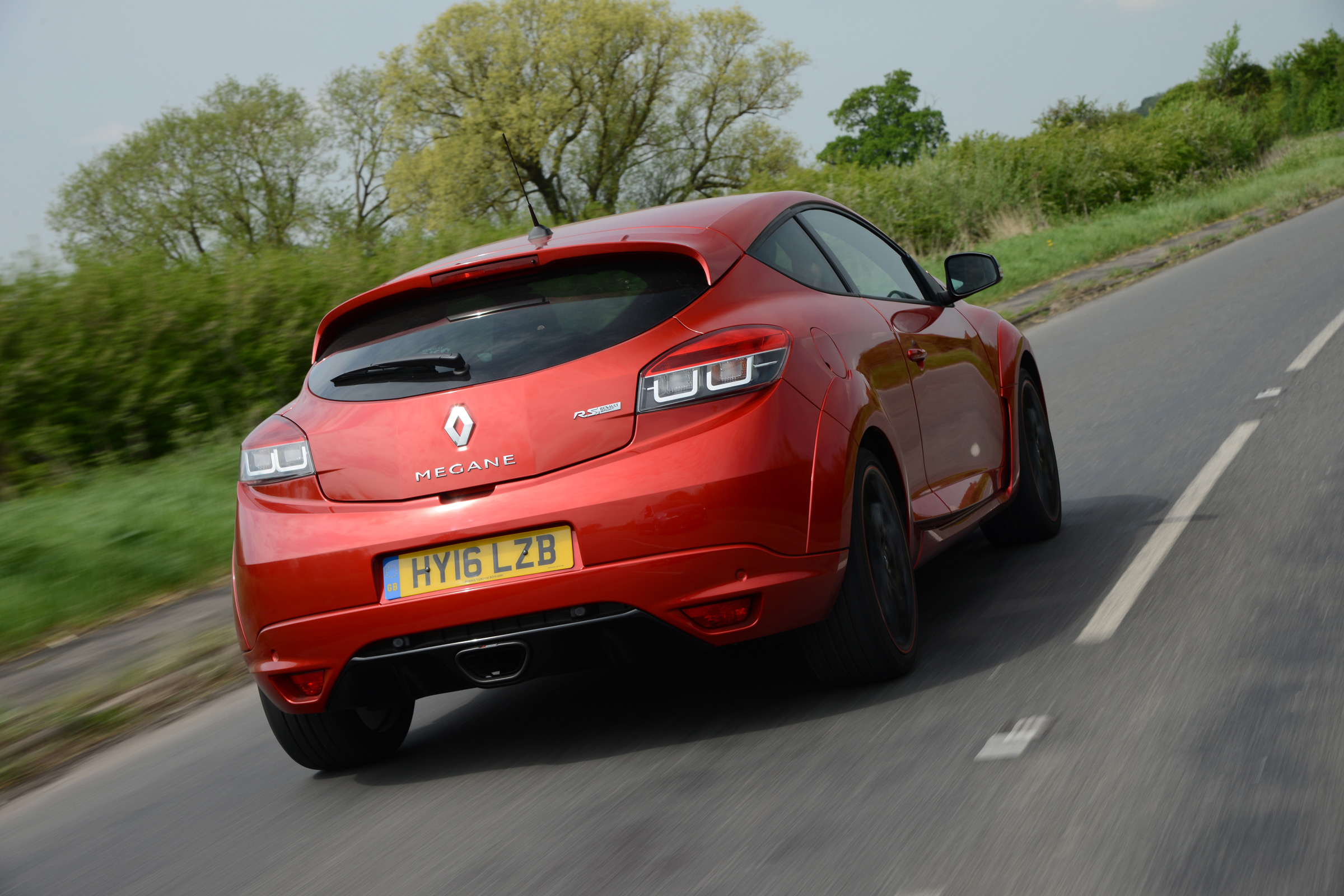 Renault Megane RS 275 Cup-S 2016 rear tracking