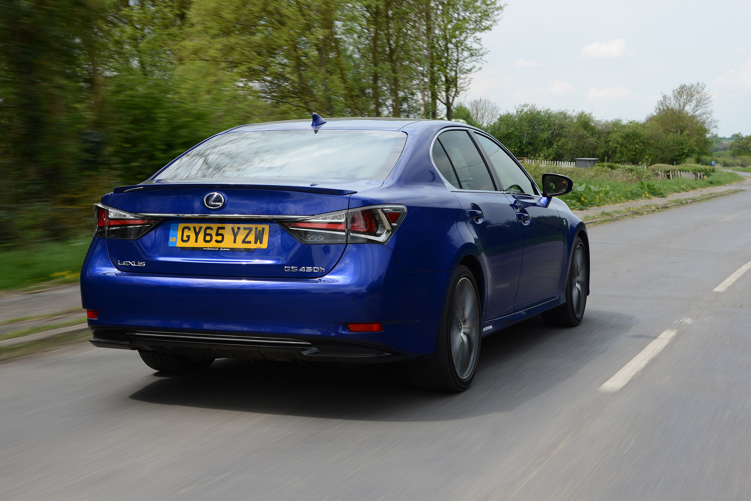 Lexus GS 450h F Sport- rear