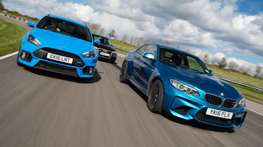 BMW M2 vs Ford Focus RS vs Audi RS3 - header
