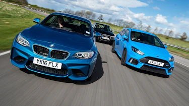 BMW M2 vs Ford Focus RS vs Audi RS3 - header