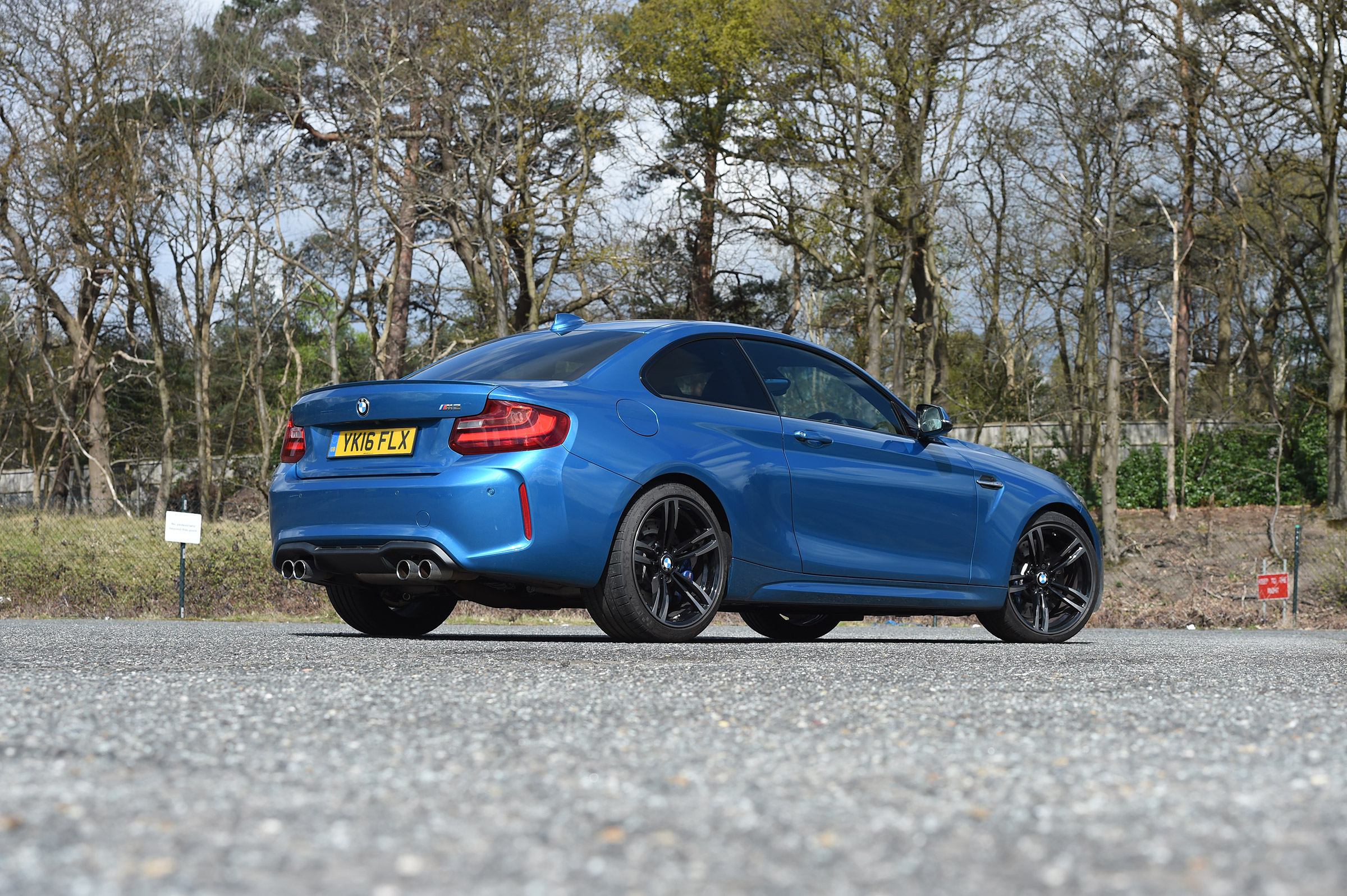 BMW M2 group - rear three quarter