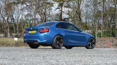 BMW M2 group - rear three quarter