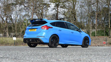 Ford Focus RS group - rear three quarter