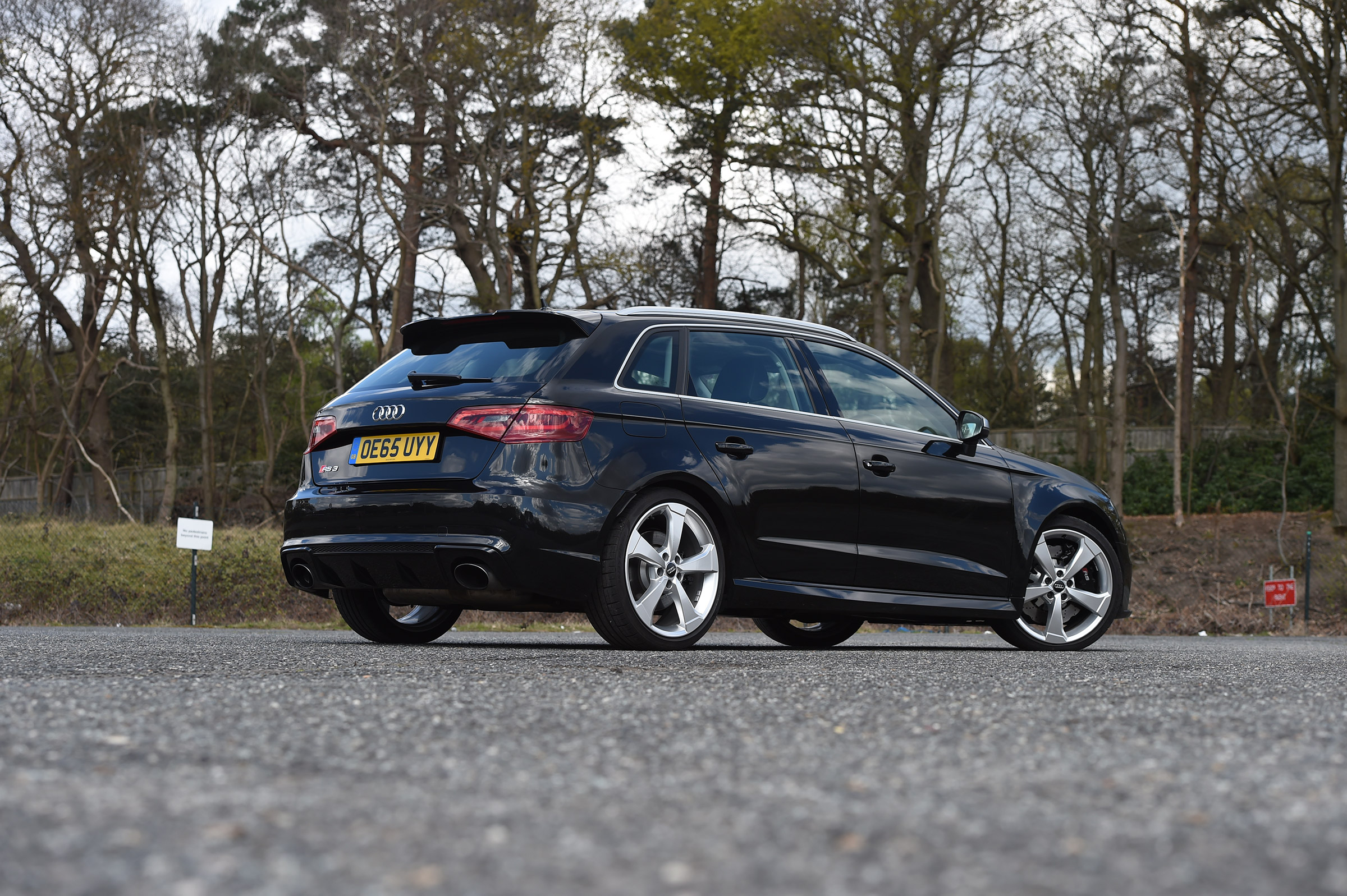 Audi RS3 group - rear three quarter